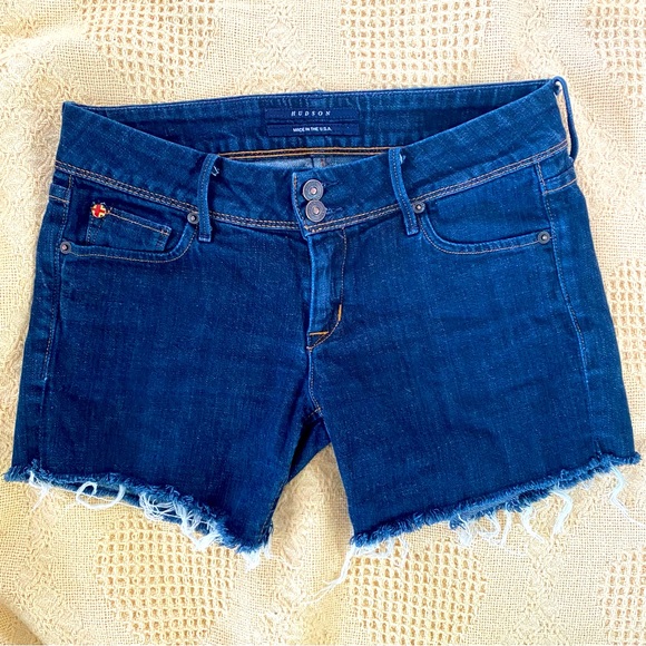 Hudson Denim Cut Off Shorts - Picture 1 of 9
